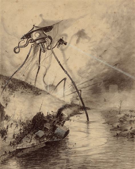 Henrique Alvim Correa S Illustrations Of War Of The Worlds Surrey Live