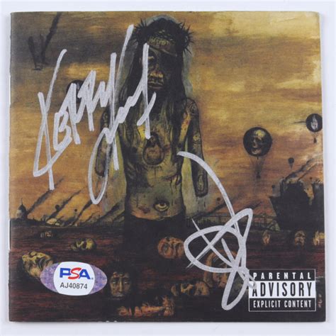 Tom Araya And Kerry King Signed Slayer Christ Illusion Cd Disc Cover