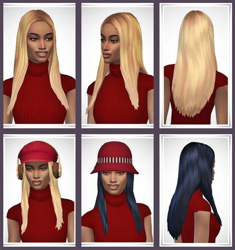 Naomis Long Straight Hair At Birksches Sims Blog Sims Updates