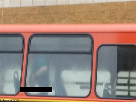 london bus driver is caught on video performing solo sex act daily mail online