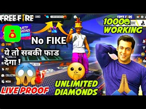 Garena free fire diamond generator is an online generator developed by us that makes use of the database injection technology to change the amount of diamonds and. free diamond || How to get free Diamonds in free fire ...