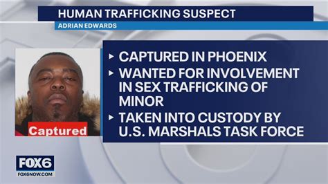 Fbi Milwaukee Human Trafficking Fugitive Captured In Phoenix Fox6 News Milwaukee Youtube