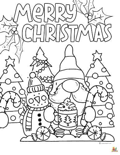 Free Printable Christmas Coloring Worksheets
