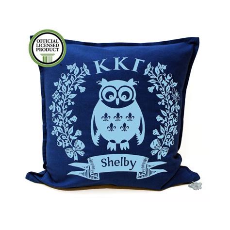 Kappa Kappa Gamma Pillow With Personalized Name Options For Etsy