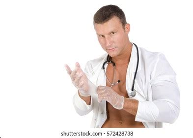 Sexy Shirtless Doctor Stock Photo Shutterstock