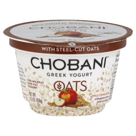 Chobani Oats Apple Cinnamon Greek Yogurt Shop Yogurt At H E B