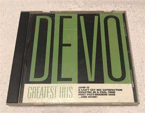 Devo Greatest Hits 1998 Bmg Cd 44842 2 Ebay