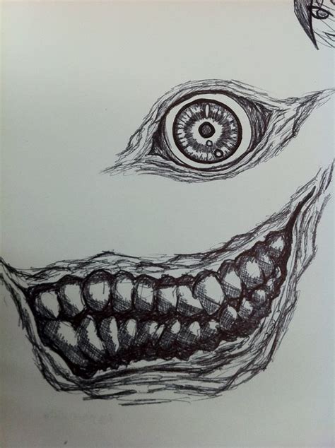 Demon Eye And Smile By Chaiyaaj On Deviantart