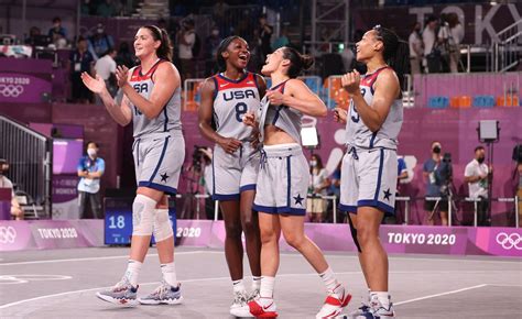 Team Usa Wins First Ever Womens 3x3 Basketball Gold Time