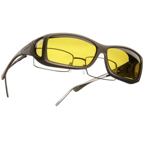 Cocoons Ml Wide Line Overx Sunwear Sand Fr Yellow Lens