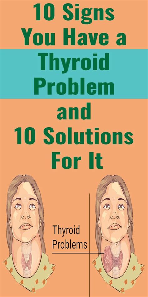 10 Signs You Have A Thyroid Problem And 10 Solutions For It Thyroid