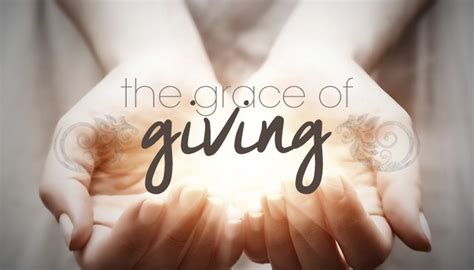 The Grace Of Giving • Faithequip