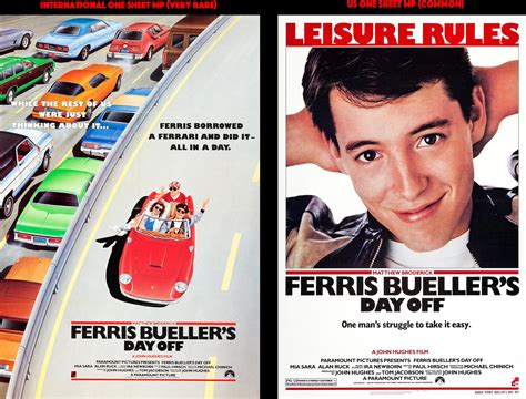 Ferris Bueller S Day Off Very Rare Int Mp See Comments [4000 X 3044] R Movieposterporn