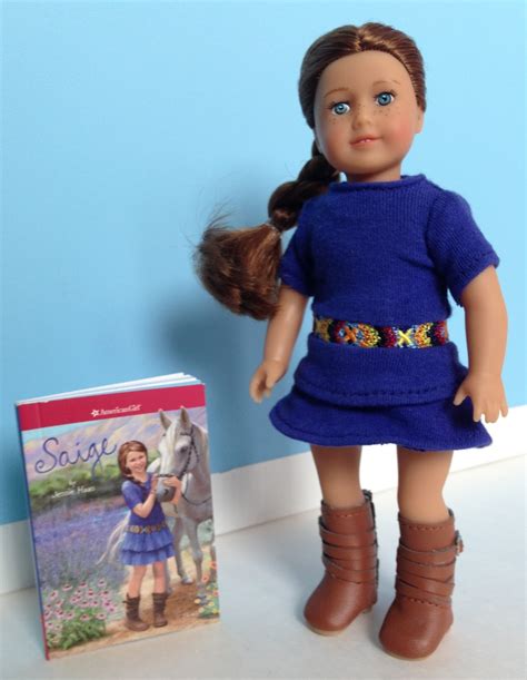 Once Upon A Doll Collection American Girl Mini Saige Review