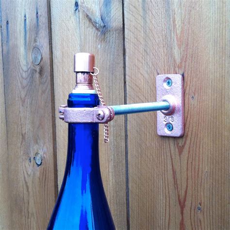 In fact, this is the preferred option. Mounted Wine Bottle Tiki Torches