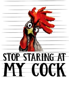 Stop Staring At My Cock T Shirt
