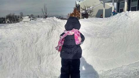 Photos Massive Snowfall In Buffalo And Upstate New York