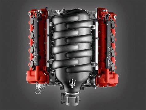 The V Engine Of The Maserati Quattroporte The Liter V Delivers Hp And Lb Ft