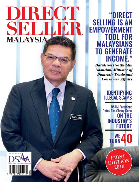 Is an innovative and vibrant professional engineering practice based in selangor, malaysia. DIRECT SELLER Malaysia ENG|Vol 1|No 1|2019|Datuk Seri ...