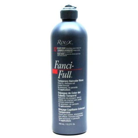 Roux Fanci Full Rinse 12 Black Rage 152 Oz By Roux Beauty