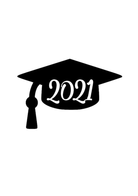 2021 Graduation Cap Svg Class Of 2021 Svg Senior 2021 Etsy