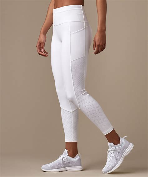 Lululemon Mind Over Miles Tight 25 White Lulu Fanatics Outfits