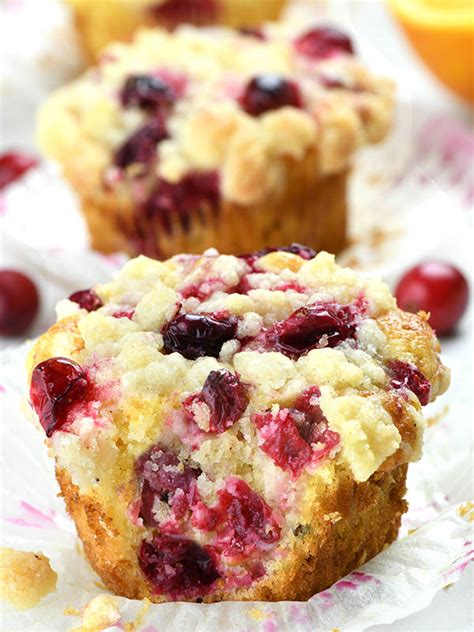 Cranberry Orange Muffins With Streusel Topping Omg Chocolate Desserts