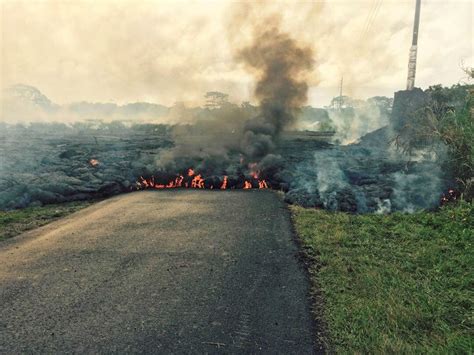 Molten Lava From Hawaii Volcano Crosses Onto Residential Property Reuters