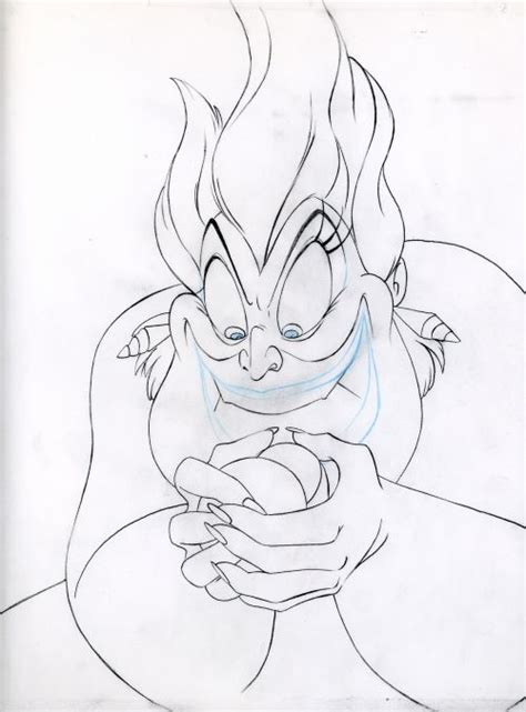Ursula Disney Sketches Disney Concept Art Disney Art
