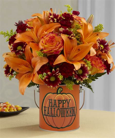 Halloween Flower Arrangement Ideas With Images Halloween Flower