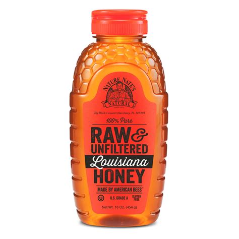 Nature Nates Louisiana Honey 100 Pure Raw And Unfiltered Honey 16