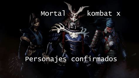 Ésta es una lista de donde y en que juego de mortal kombat aparecen los personajes del juego: Mortal kombat x especulaciones (personajes confirmados ...