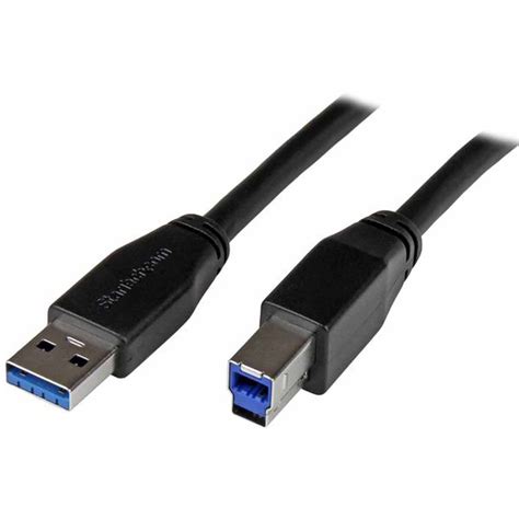 StarTech Com 15 Active USB 3 0 USB Type A To USB Type B Cable