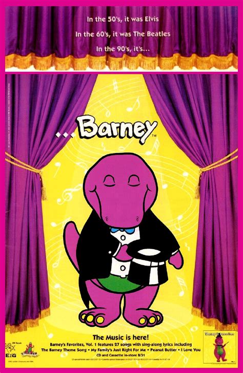 Barneys Favorites Volume 1 Promo Ad By Bestbarneyfan On Deviantart