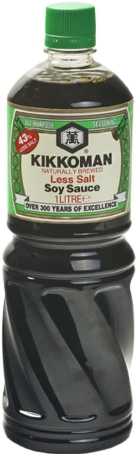 Kikkoman Soy Sauce With Less Salt 1000ml Priceborg