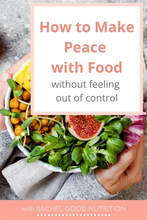 How To Make Peace With Food