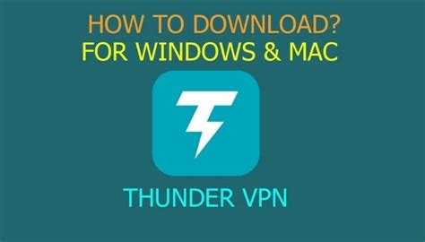 Download Thunder Vpn For Pc Windows And Mac Wifi
