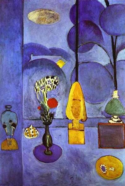 The Blue Window Henri Matisse Wikiart Org