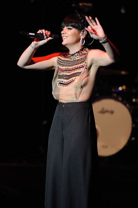 Lily Allen Performs Live In London Gotceleb