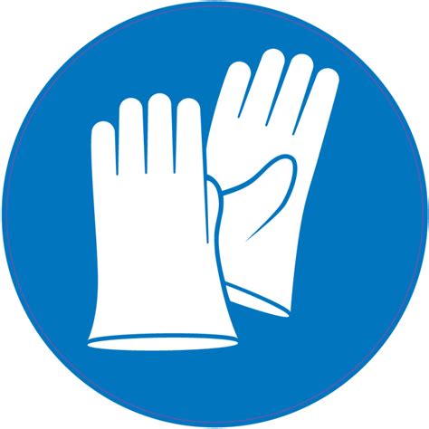 Panneau Obligation Porter gants de sécurité MPA Déco