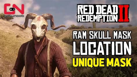 Red Dead Redemption 2 Ram Skull Mask Location Unique Mask Youtube
