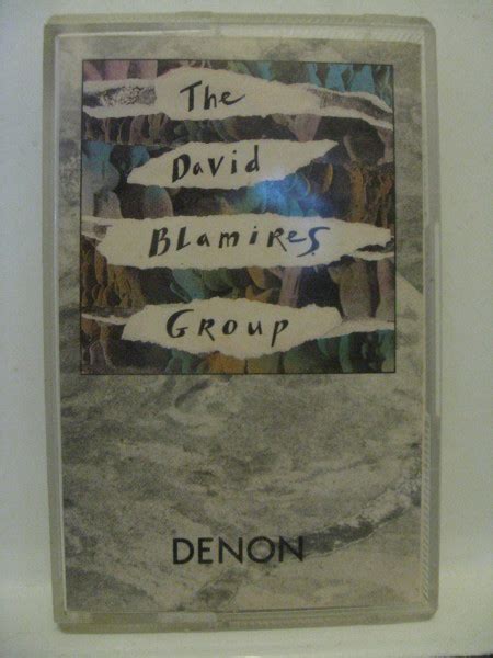 David Blamires The David Blamires Group 1990 Cassette Discogs