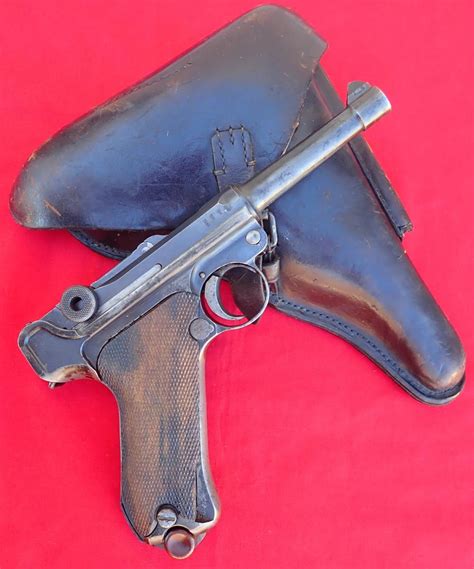 Sold At Auction Ww1 German Luger P08 Pistol 9mm By Dmw 1917 With