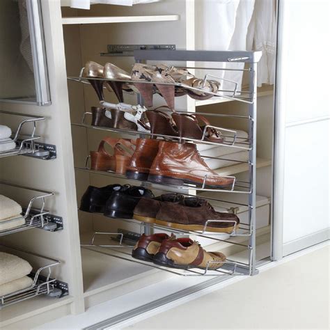 Innostor Pull Out Shoe Storage Rack 3 Or 5 Tier Soft Close