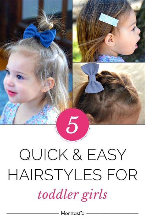 These Five Quick And Easy Hairstyles For Little Girls Even Work On