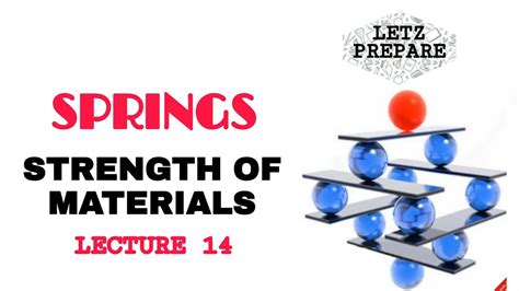 Springs Strength Of Materials Lecture 14 Youtube