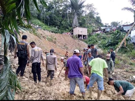 Dua Orang Tewas Dan 6 Terluka Akibat Tanah Longsor Di Humbahas Sumut