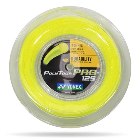 Yonex PolyTour Pro 125 Tennis String - 200m Reel - Sweatband.com