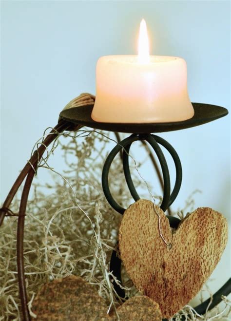 Kostenlose Bild Kerze Kerzenständer Wachs Heiß Flamme Herz