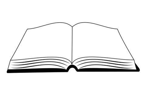 Book Clipart Black And White